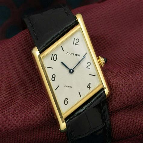 cartier tank asymmetrique